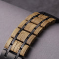 White Oak Black Apple Watch Band - iWoodStore