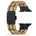 White Oak Black Apple Watch Band - iWoodStore