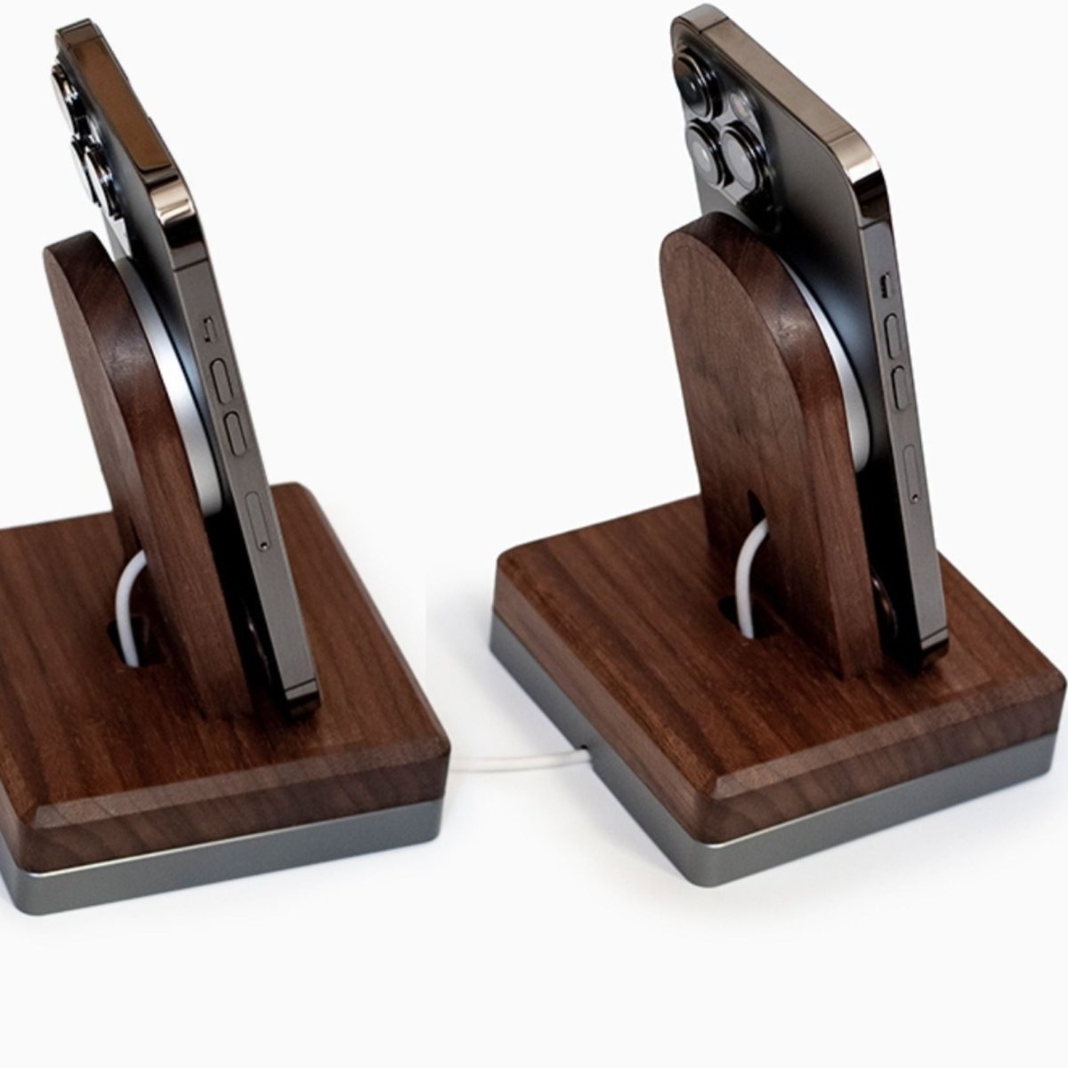 Wood MagSafe Stand - iWoodStore