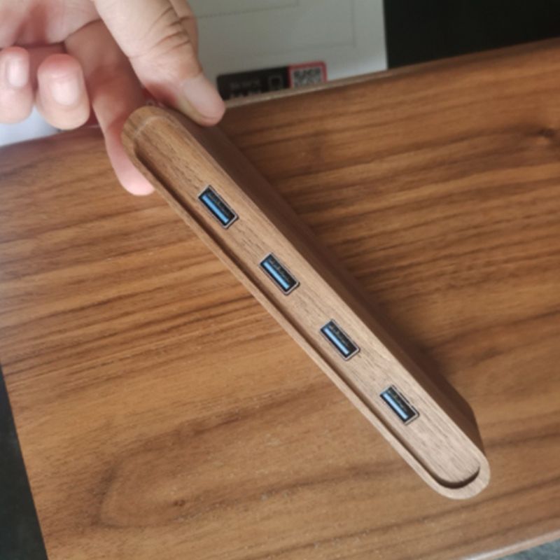 Wooden 3.0 USB Extender For Desktop - iWoodStore