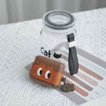 Wooden AirPods Case Cover Cute Cat Eyes - iWoodStore