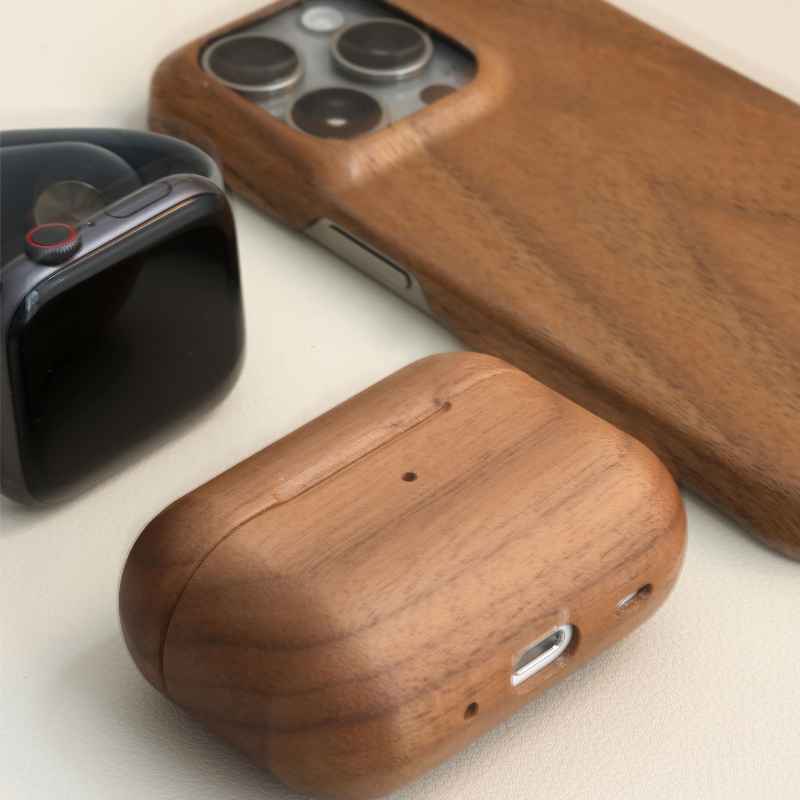 Wooden AirPods Pro 3 Case - iWoodStore