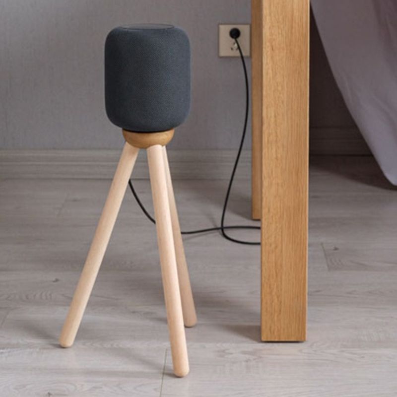 Wooden Apple HomePod Stand - iWoodStore