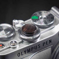 Wooden Cover Set Hot Shoe Shutter Button OM3 OM5 EP7 ZFC - iWoodStore