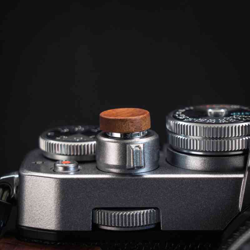 Wooden Cover Set Hot Shoe Shutter Button OM3 OM5 EP7 ZFC - iWoodStore