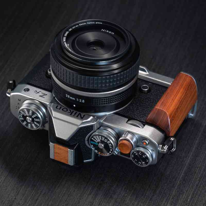 Wooden Cover Set Hot Shoe Shutter Button OM3 OM5 EP7 ZFC - iWoodStore