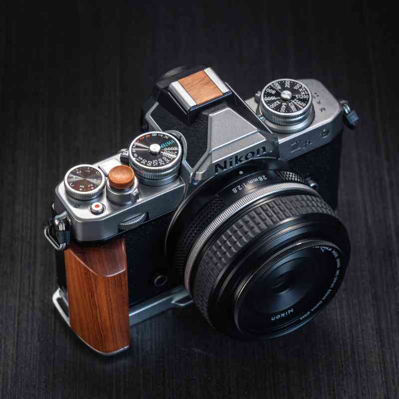 Wooden Cover Set Hot Shoe Shutter Button OM3 OM5 EP7 ZFC - iWoodStore
