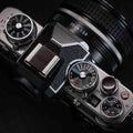 Wooden Cover Set Hot Shoe Shutter Button OM3 OM5 EP7 ZFC - iWoodStore