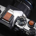 Wooden Cover Set Hot Shoe Shutter Button OM3 OM5 EP7 ZFC - iWoodStore