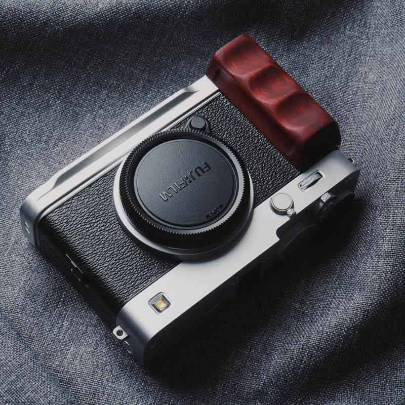Wooden Fuji X - E5 Grip L - Shape KC Design (XE5) - iWoodStore