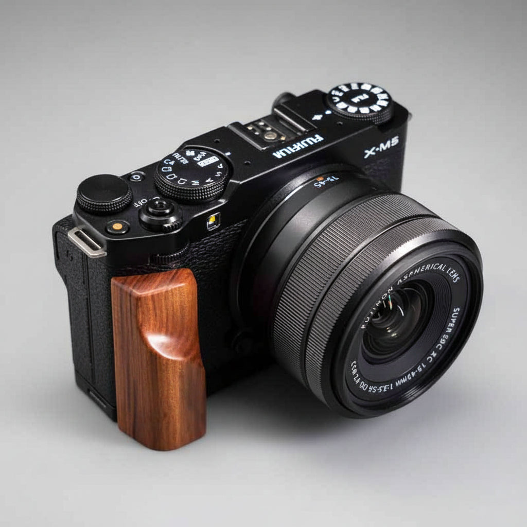 Wooden Fuji XM5 Grip YW Design - iWoodStore