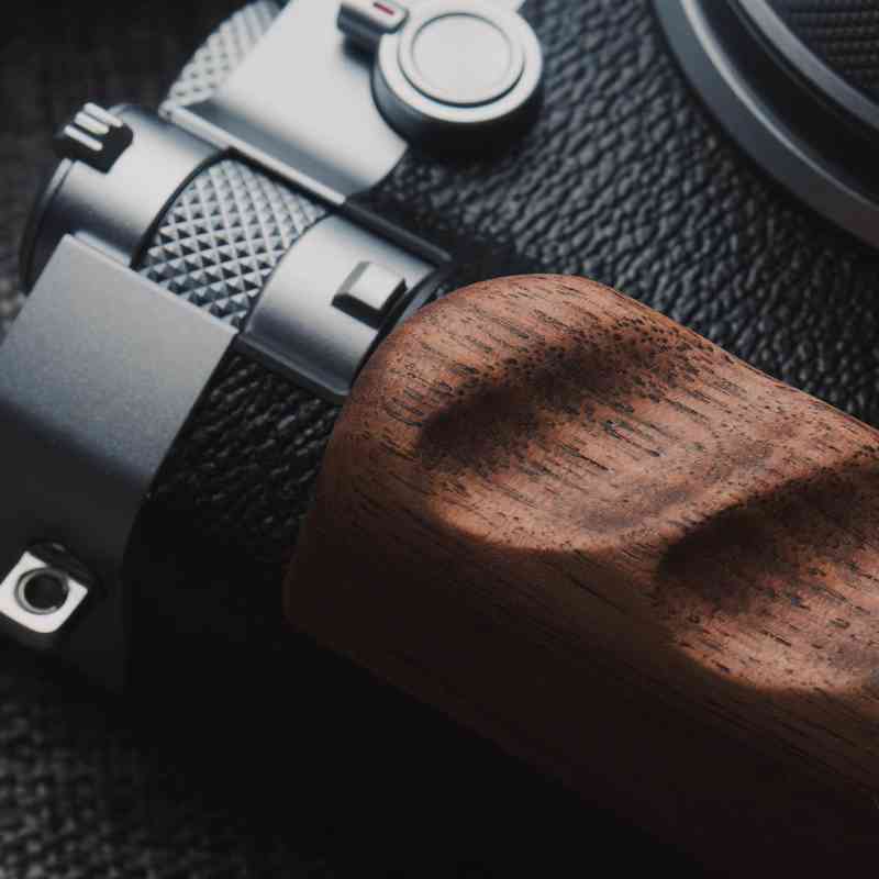 Wooden Grip for Fuji GFX100RF KC Design - iWoodStore