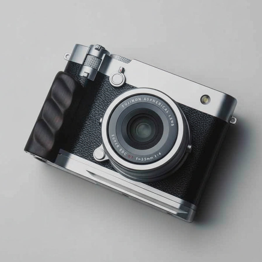 Wooden Grip for Fuji GFX100RF KC Design - iWoodStore