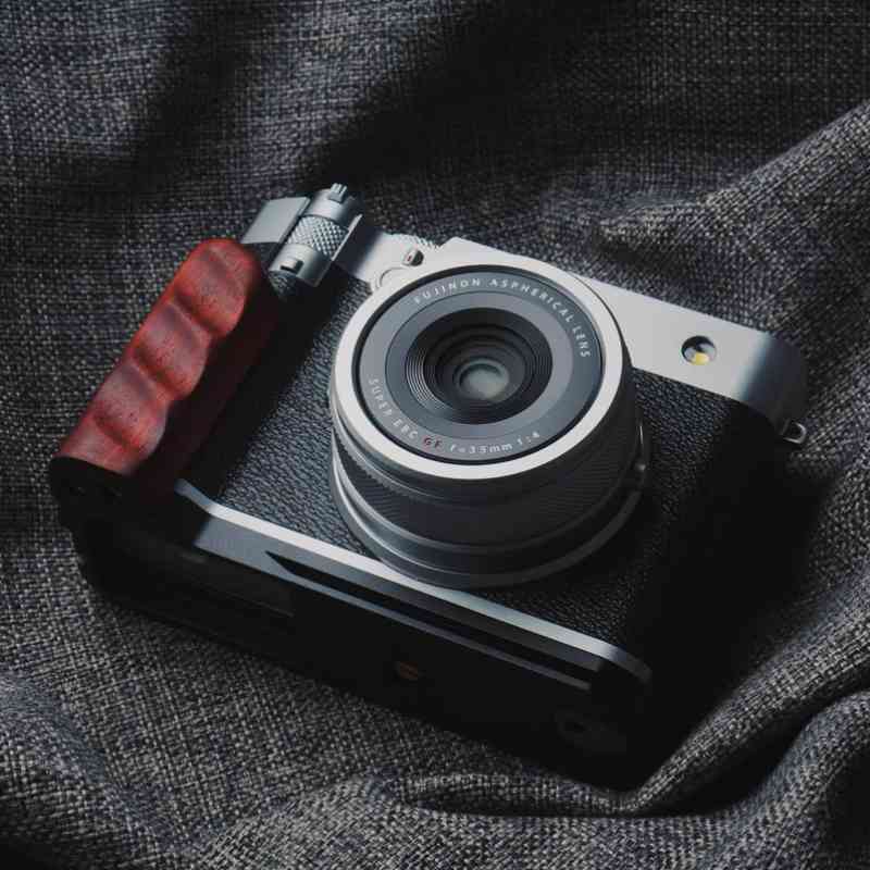 Wooden Grip for Fuji GFX100RF KC Design - iWoodStore