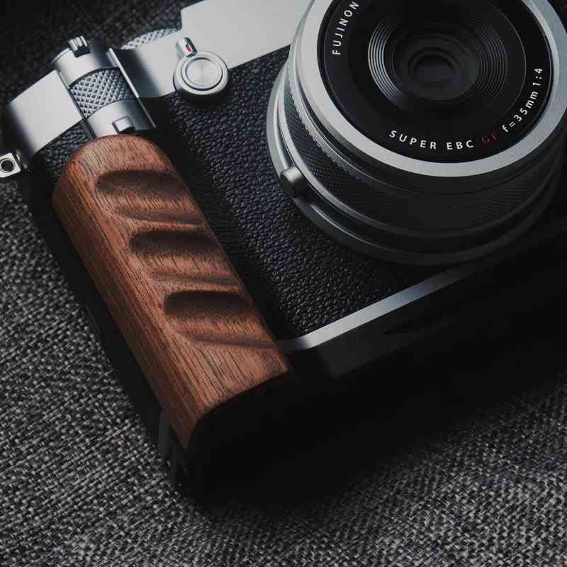 Wooden Grip for Fuji GFX100RF KC Design - iWoodStore