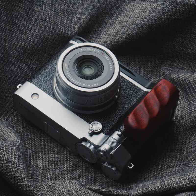 Wooden Grip for Fuji GFX100RF KC Design - iWoodStore