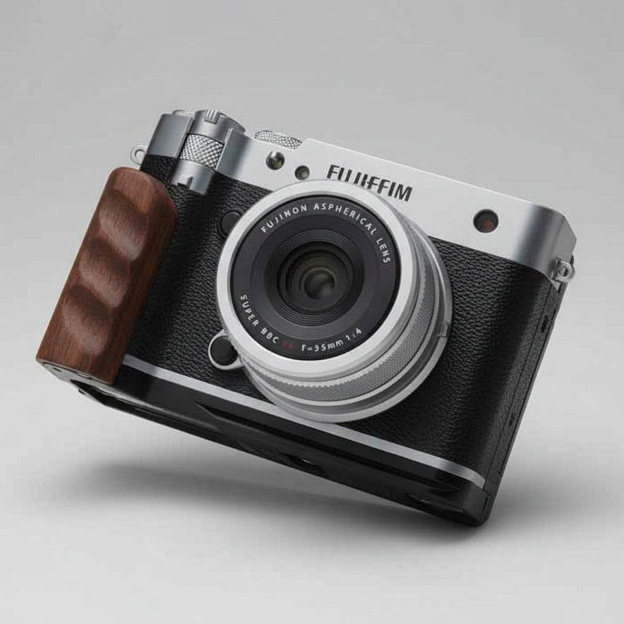 Wooden Grip for Fuji GFX100RF KC Design - iWoodStore