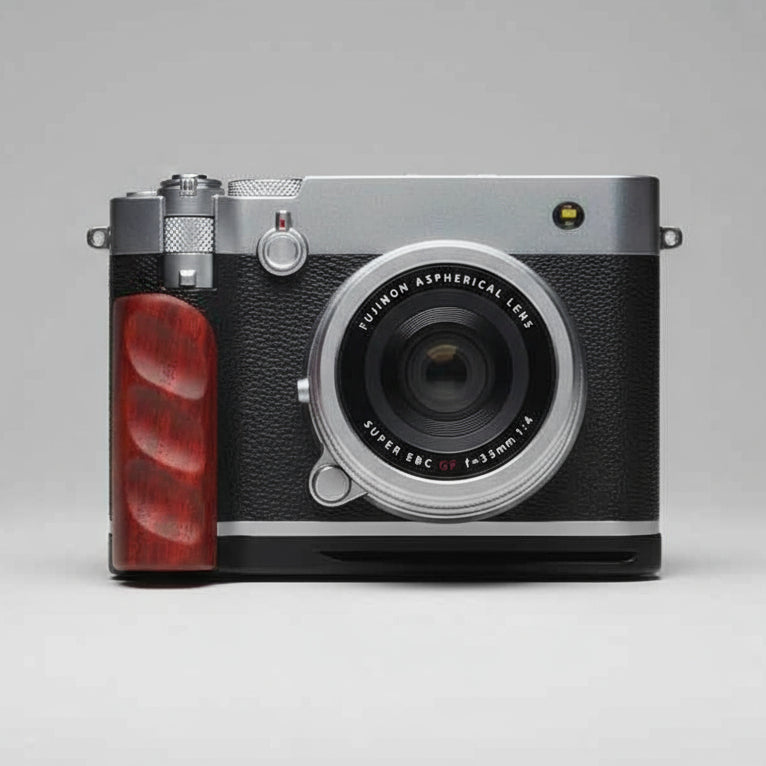 Wooden Grip for Fuji GFX100RF KC Design - iWoodStore