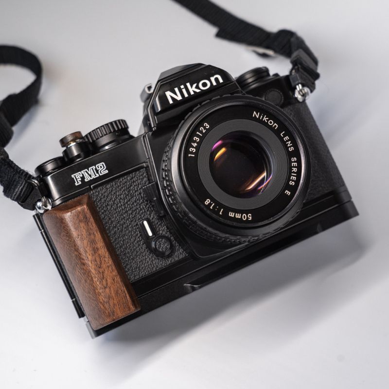Wooden Grip Nikon FM2 FM3A FE2 - iWoodStore