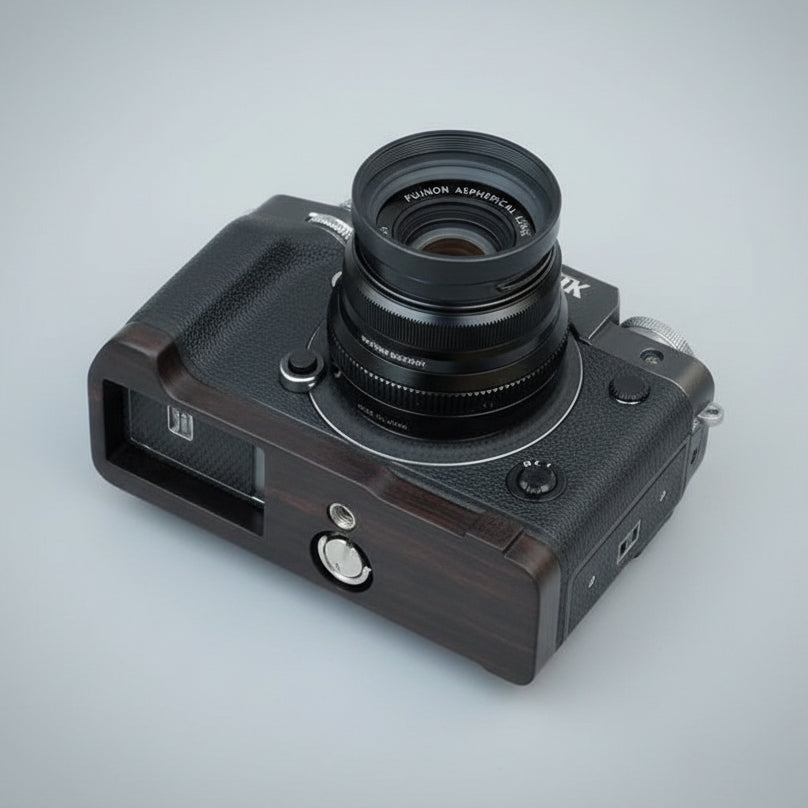 Wooden Handle Base for Fuji X-T4 XT4 - iWoodStore