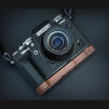 Wooden Handle Base for Fuji X-T4 XT4 - iWoodStore