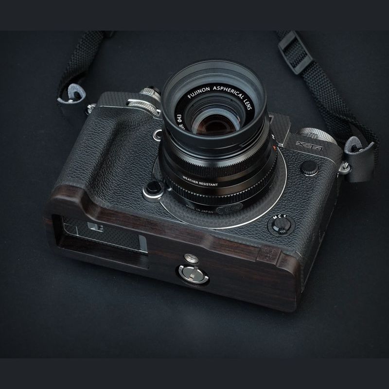 Wooden Handle Base for Fuji X-T4 XT4 - iWoodStore
