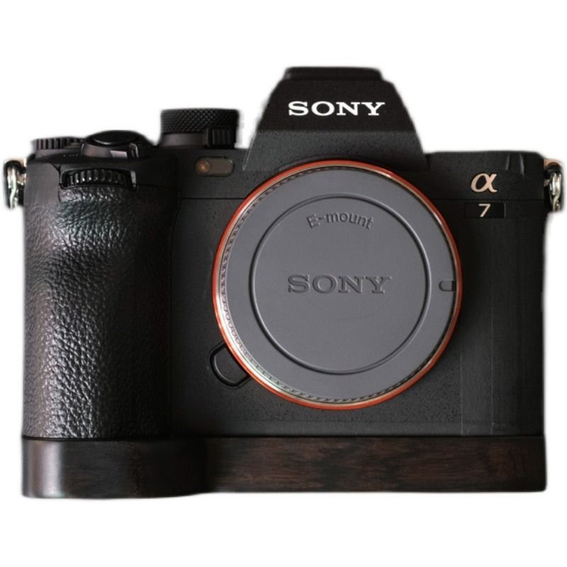 Wooden Handle Grip for Sony A7R5 A7M4 A7R4 A7S3 A9M2 A1 - iWoodStore