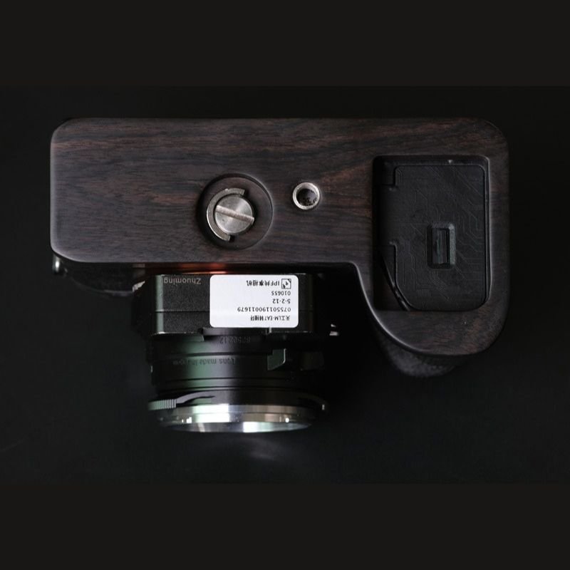 Wooden Handle Grip for Sony A7R5 A7M4 A7R4 A7S3 A9M2 A1 - iWoodStore