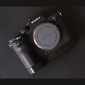 Wooden Handle Grip for Sony A7R5 A7M4 A7R4 A7S3 A9M2 A1 - iWoodStore