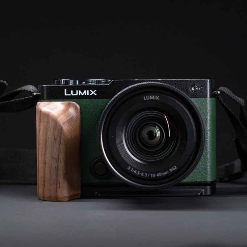 Wooden L - Shaped Grip for Lumix S9 WG Design - iWoodStore