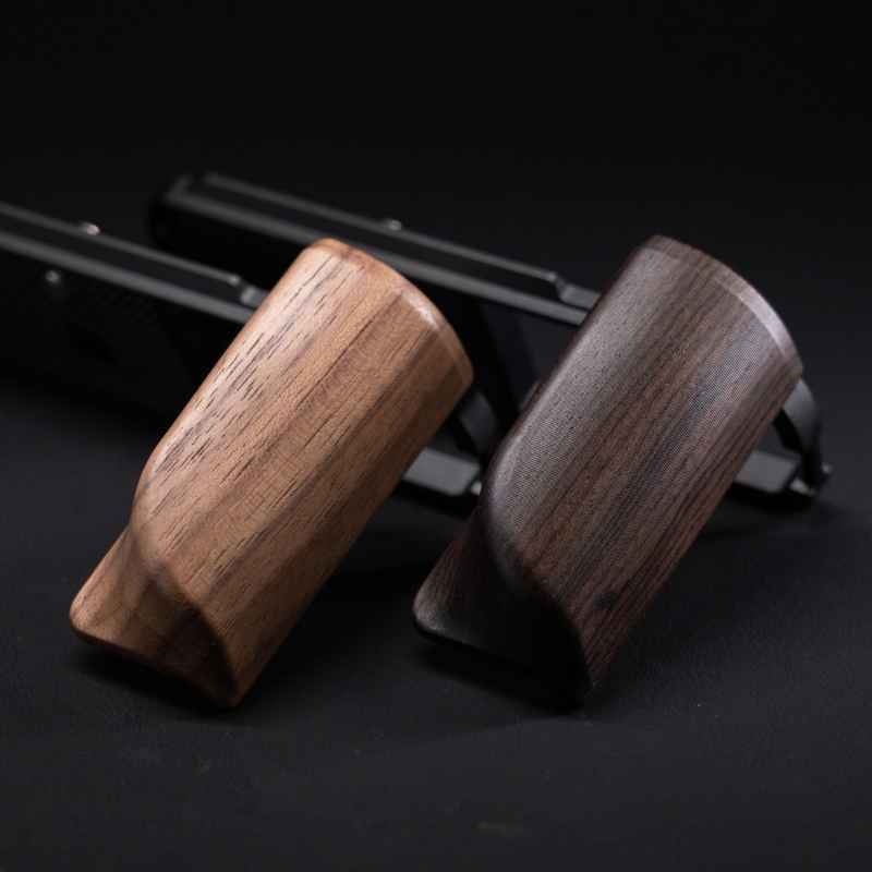 Wooden L - Shaped Grip for Lumix S9 WG Design - iWoodStore