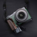 Wooden L - Shaped Grip for Lumix S9 WG Design - iWoodStore