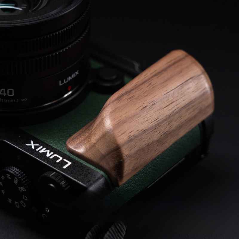 Wooden L - Shaped Grip for Lumix S9 WG Design - iWoodStore