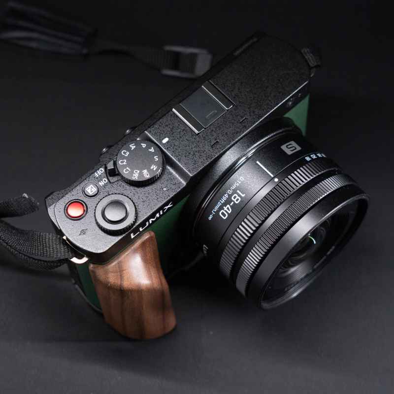 Wooden L - Shaped Grip for Lumix S9 WG Design - iWoodStore
