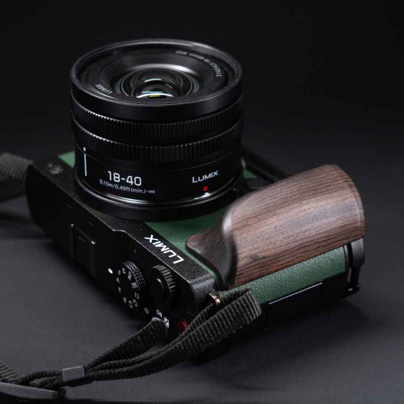 Wooden L - Shaped Grip for Lumix S9 WG Design - iWoodStore