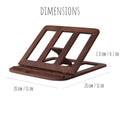Wooden Laptop Stand Holder - iWoodStore