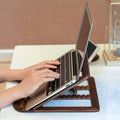Wooden Laptop Stand Holder - iWoodStore