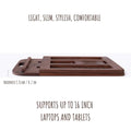 Wooden Laptop Stand Holder - iWoodStore
