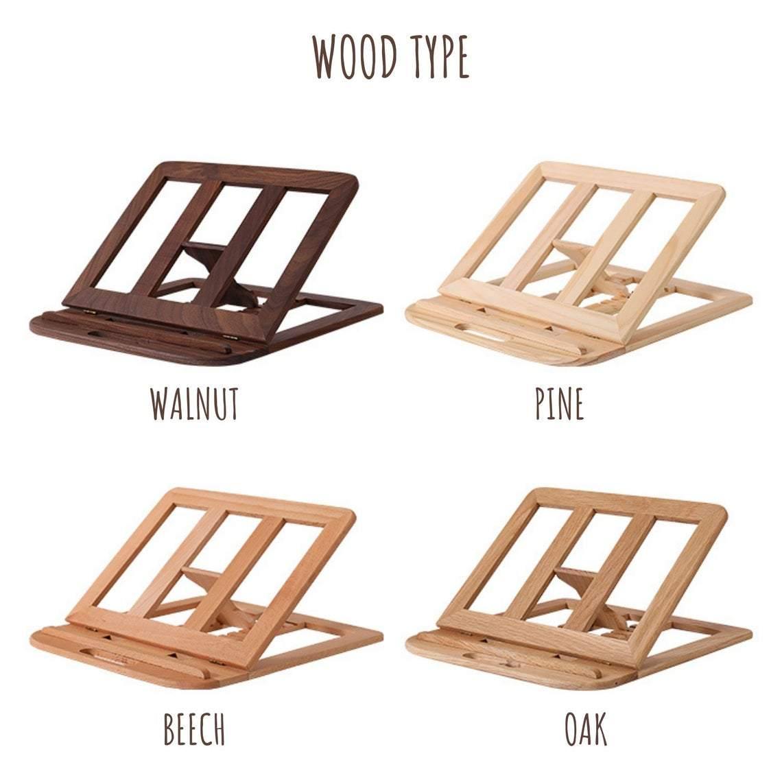 Wooden Laptop Stand Holder - iWoodStore