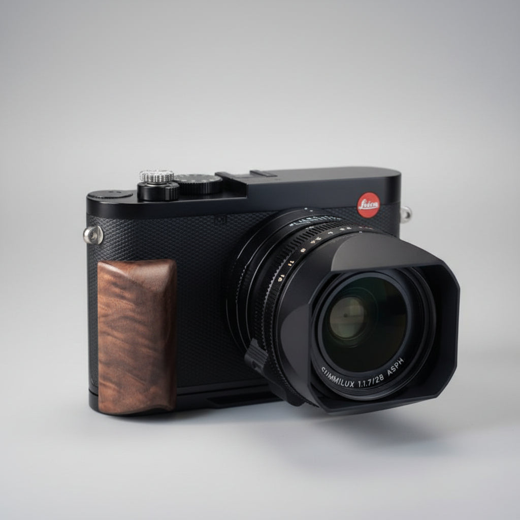 Wooden Leica Q3 Q2 Grip Handle - iWoodStore