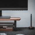 Wooden Monitor Stand with Laptop Shelf - iWoodStore