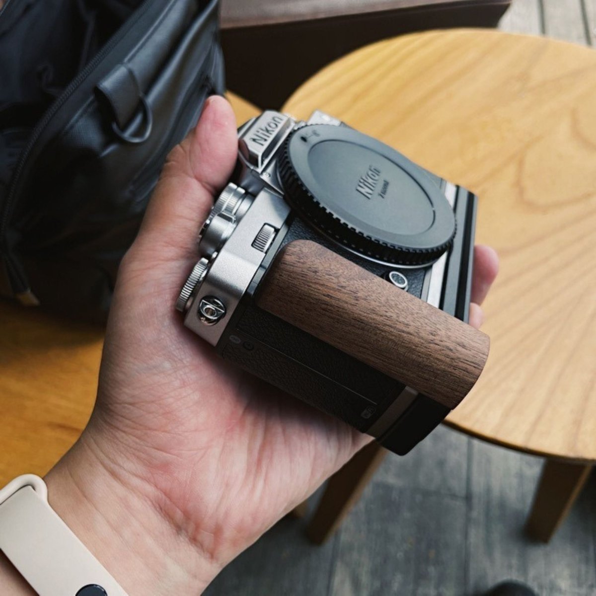 Wooden Nikon Zfc Hand Grip - iWoodStore