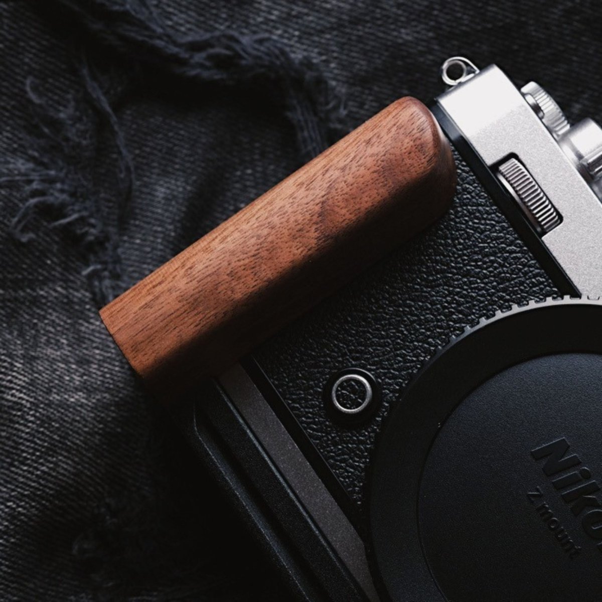 Wooden Nikon Zfc Hand Grip - iWoodStore