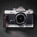 Wooden Olympus OM3 Grip YW Design - iWoodStore