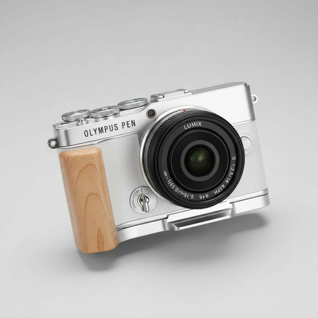 Wooden Olympus PEN EP7 Grip MS Design - iWoodStore