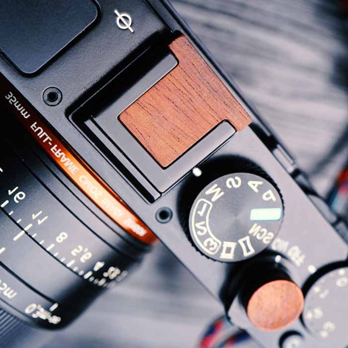 Wooden Set Fujifilm Hot Shoe Cover Shutter Button - iWoodStore