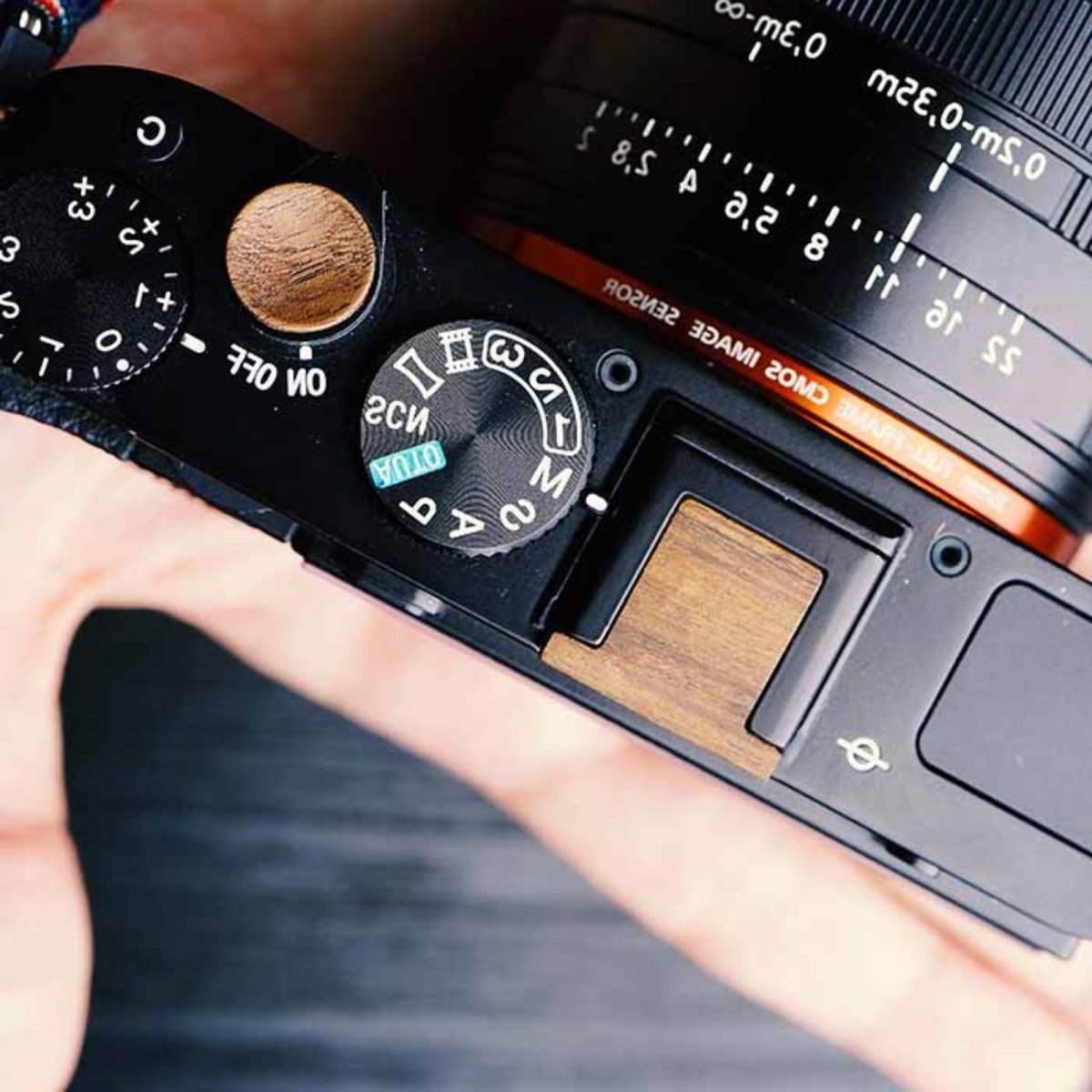 Wooden Set Fujifilm Hot Shoe Cover Shutter Button - iWoodStore
