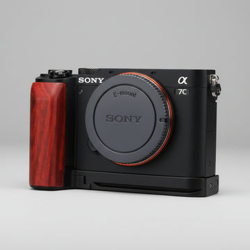Wooden Sony A7C Camera Hand Grip - iWoodStore