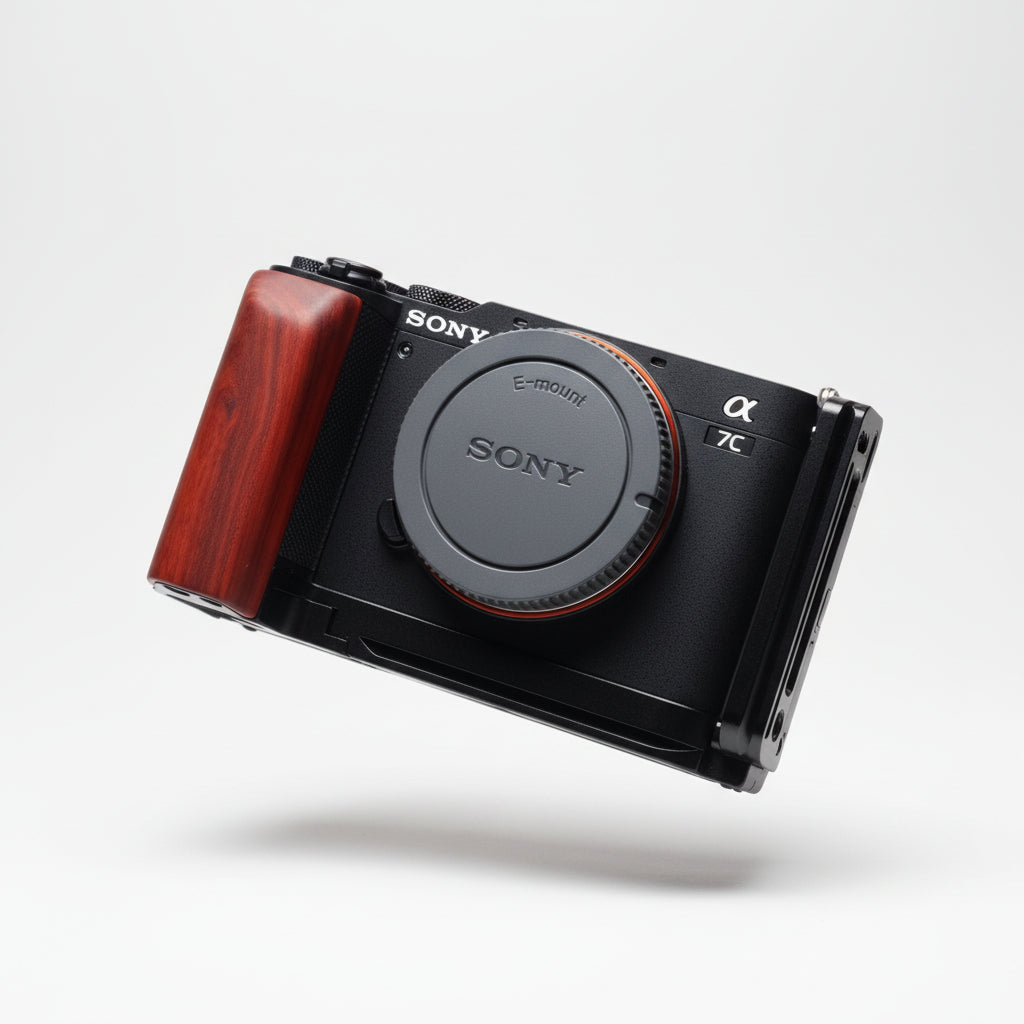 Wooden Sony A7C Camera Hand Grip - iWoodStore