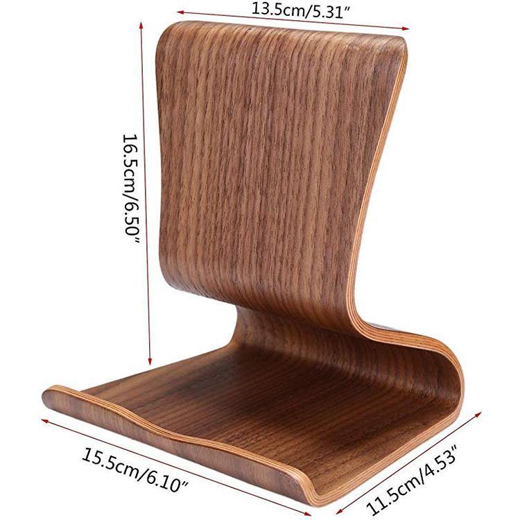 Wooden Tablet Holder for Desk - iWoodStore